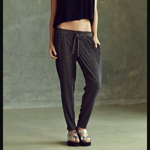 Achro brand patterned jogger